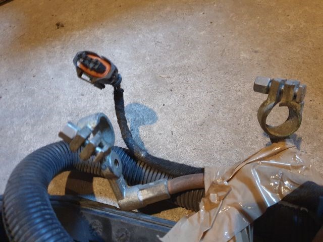 Opel Meriva A 1.7 CDTI Akkumulátor kábelköteg Z17dth  3. kép