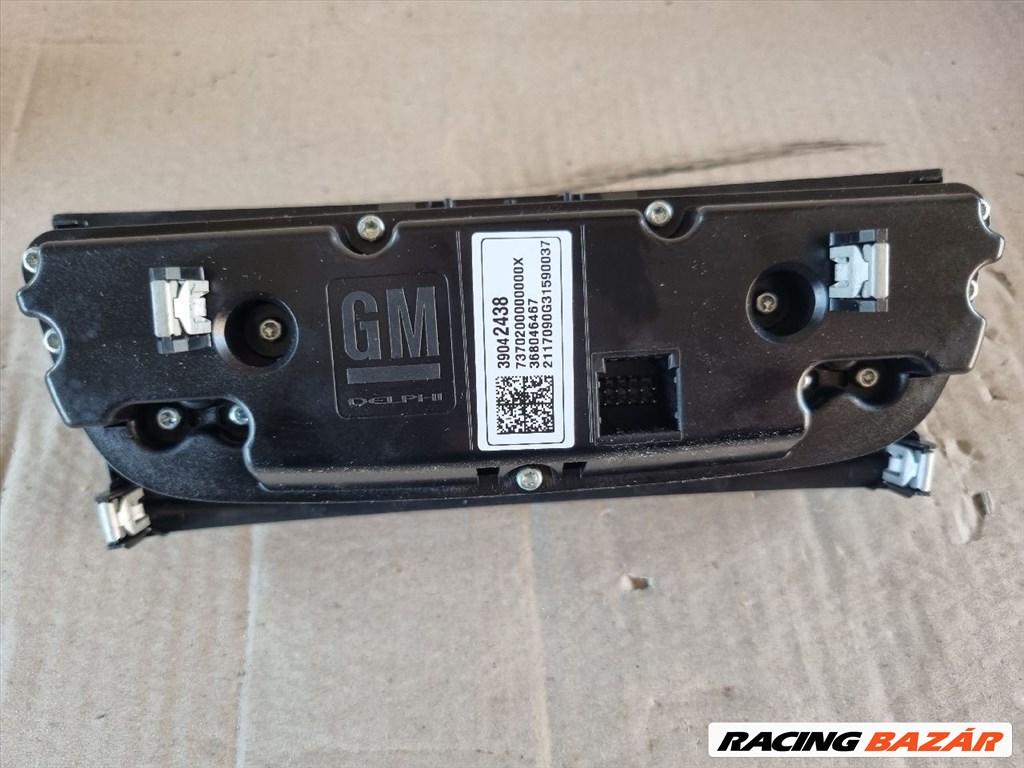 Opel Astra K Fűtéskapcsoló (digit klímás) 5490 ,  39042438 2. kép