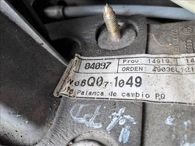 Volkswagen Polo IV, Seat Ibiza III váltókulissza  6q0711049