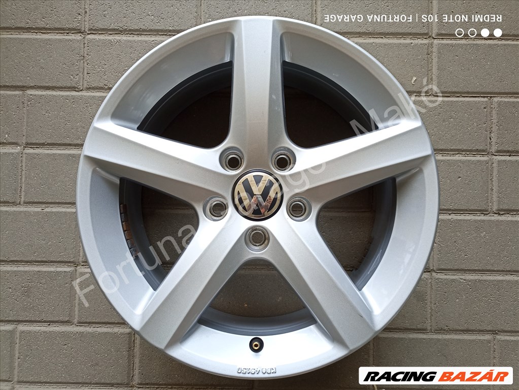 5x112 16" Volkswagen 'Aspen' (5N0) újszerű alufelni garnitúra 4. kép