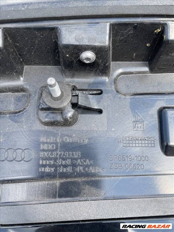 Audi A1 8X 2010- Sportback S-line gyári hátsó szárny 8x4827933b 5. kép