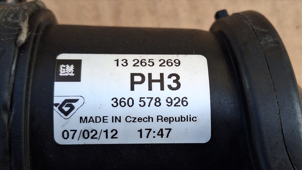 Opel Astra J A14NET turbó cső 13265269 PH3 2. kép