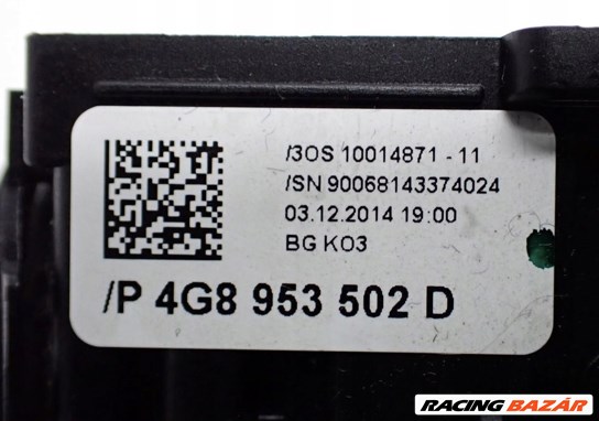 Audi A6 (C7 - 4G) komplett tempomat kapcsoló  4g8953502d 6. kép