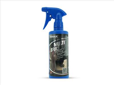 Műanyag- és gumiápoló pumpás spray 500 ml, Riwax Multi Brill