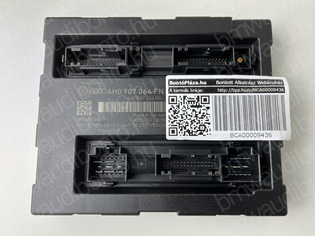 AUDI A6 C7 (4G2, 4GC) Komfort vezérlőegység/modul (4H0907064FN, 4H0907064BP, 4H0907064FB, 4H0907064GB) 3. kép