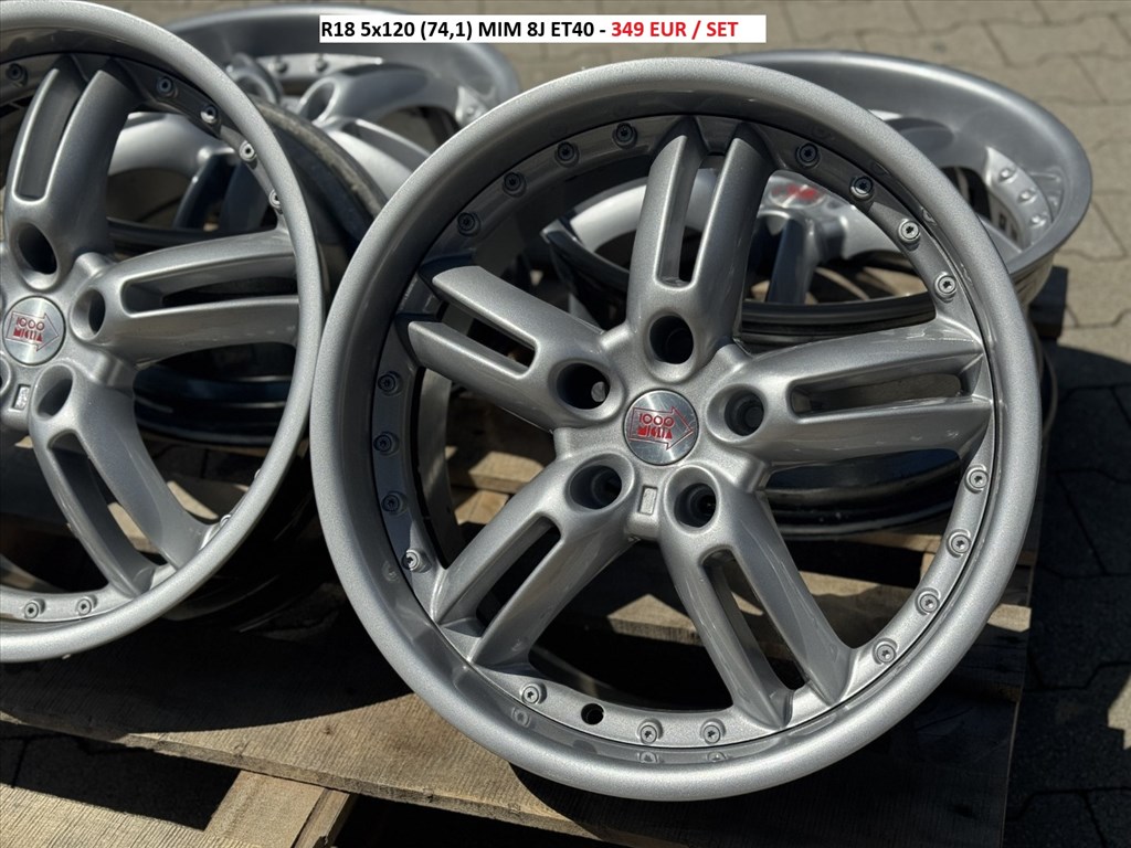 R18 5x120 (74,1) MIM 8J ET40 alufelnik felnik bmw 18" 18col 1. kép