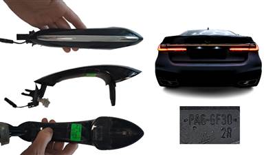 BMW 7-es sorozat F01/F02 jobb oldali külső ajtókilincs  51217455121 51217455122