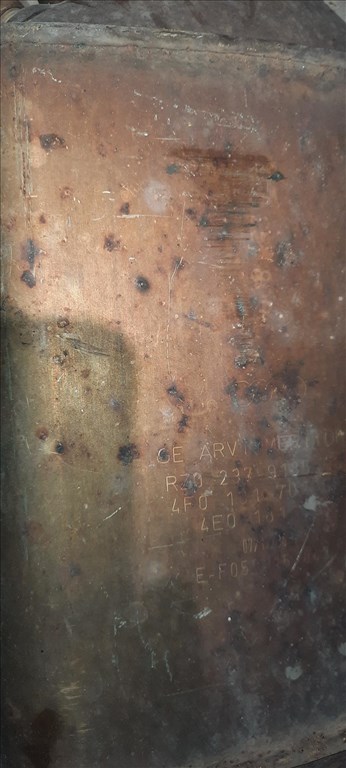 Audi A6 3.0TDI üres DPF dob 4f0131701 2. kép