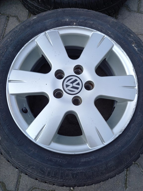  Vw Polo 5x100 lyukosztású 6JJ 14" újszerű alufelni  ixx 4. kép