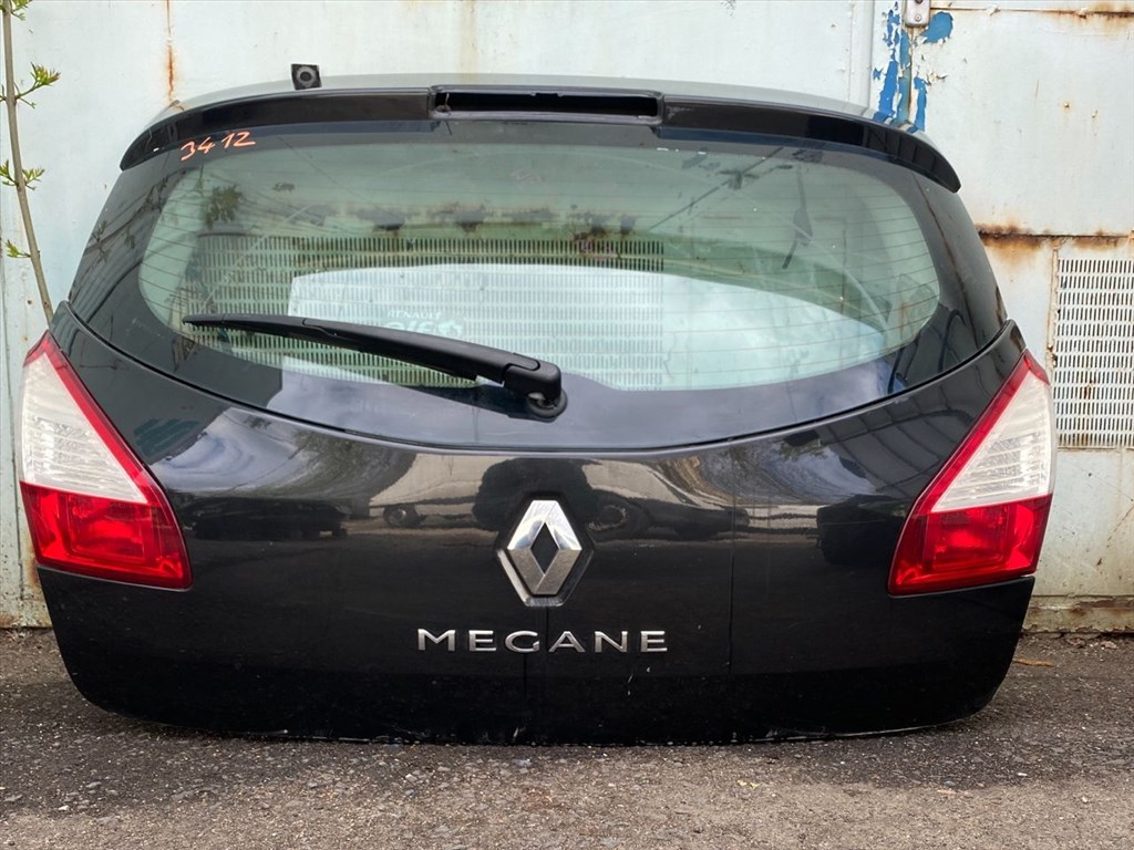 RENAULT MEGANE III Ferdehátú BZ0_ Csomagtérajtó (Részeivel) 2. kép