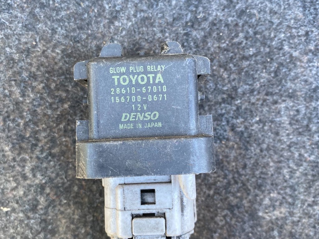 TOYOTA AURIS NRE15_, ZZE15_, ADE15_, ZRE15_, NDE15_ Izzító Relé 3. kép