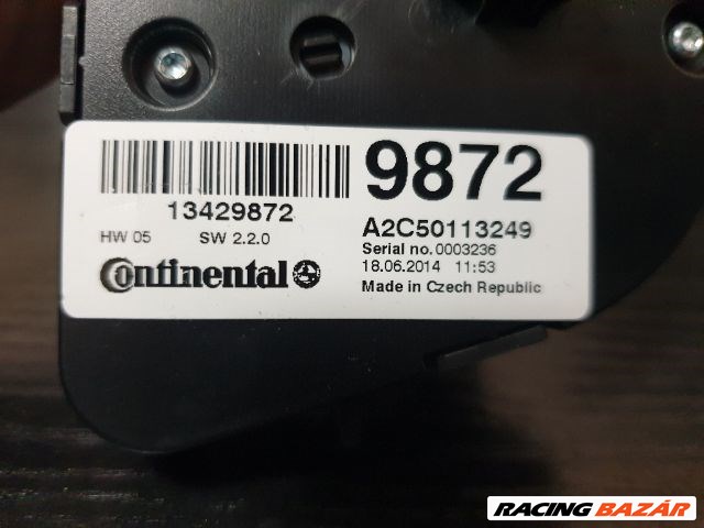 Opel Mokka Fűtéskapcsoló  13429872 3. kép