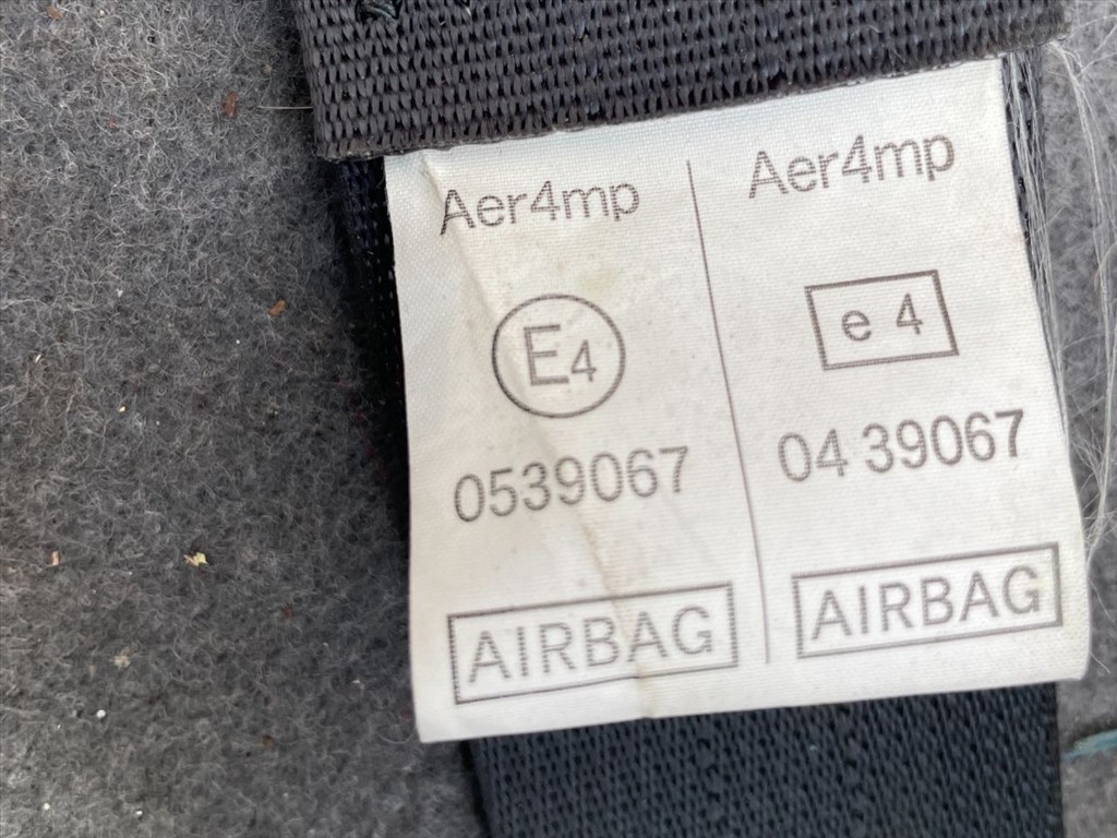 MAZDA 6 GH Bal első Biztonsági Öv 5. kép
