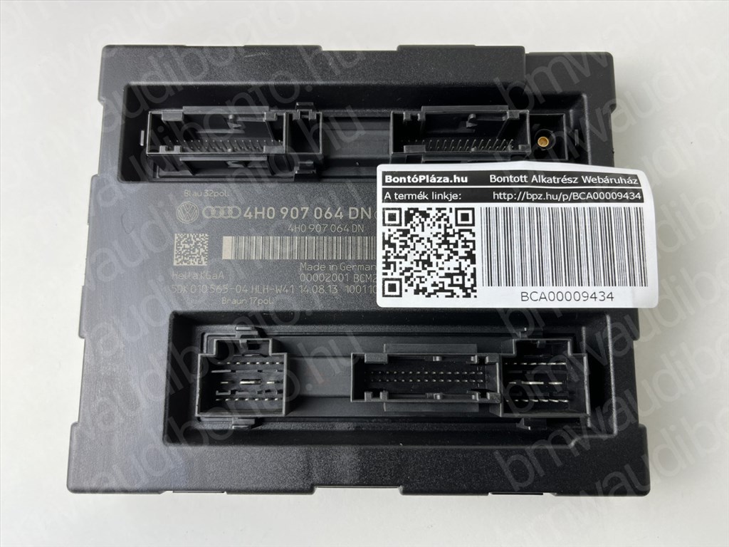 AUDI A6 C7 (4G2, 4GC) Komfort vezérlőegység/modul (4H0907064DN) 3. kép