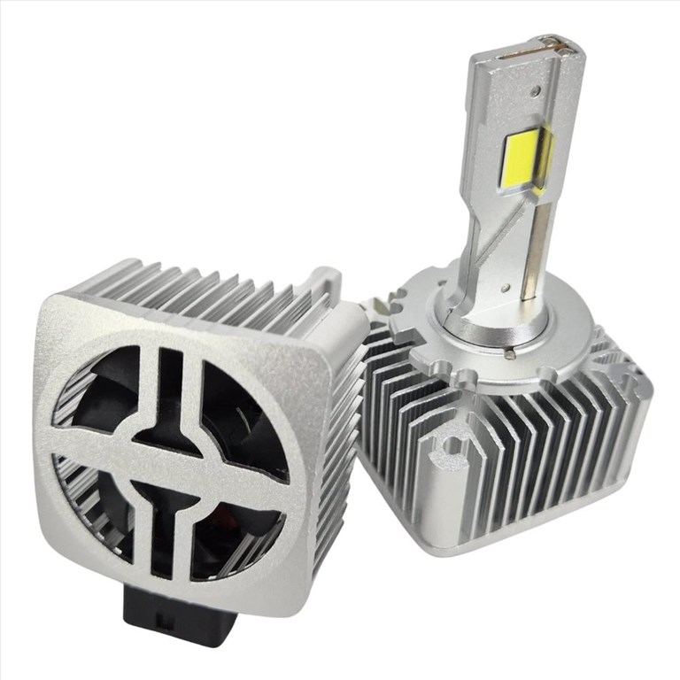 D5S LED izzó CANBUS 6000K Jégfehér - Hideg fehér 3670 CSP LED autóba - D-series 7200 lm ✔️ 2. kép