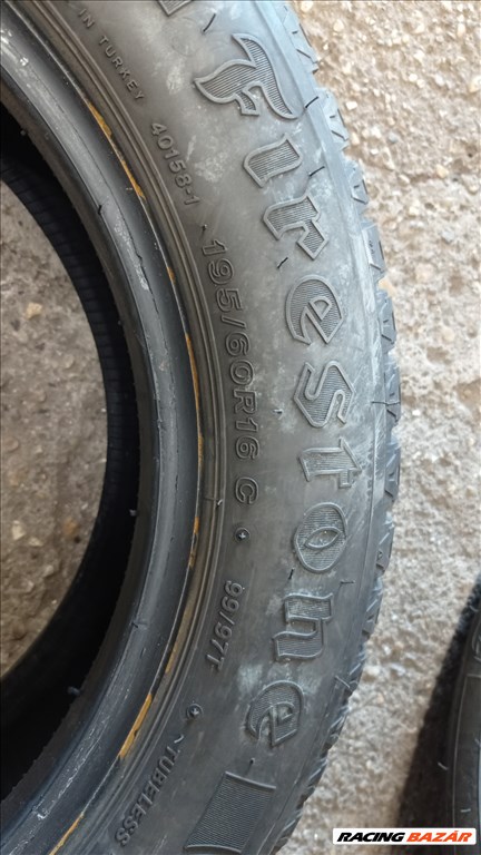  195/6016" használt Firestone téli gumi gumi 5. kép