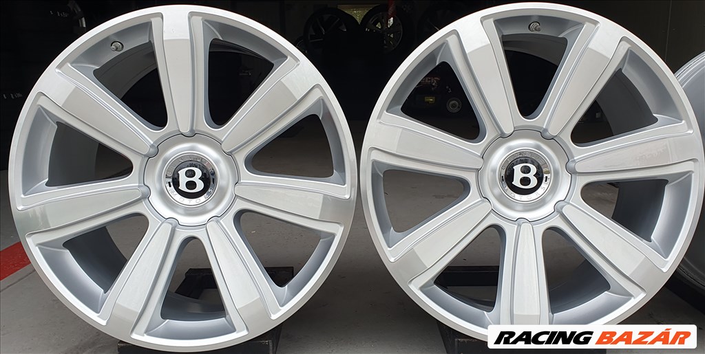 5x112 gyári Bentley alufelni garnitúra 9,5x21" ET:41.    /F148. 4. kép