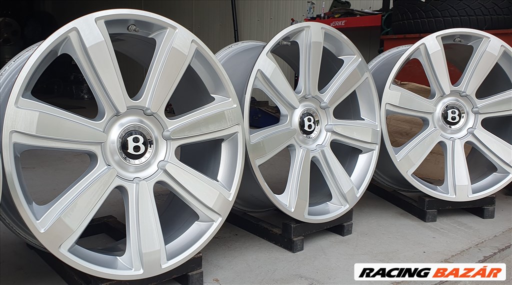 5x112 gyári Bentley alufelni garnitúra 9,5x21" ET:41.    /F148. 8. kép