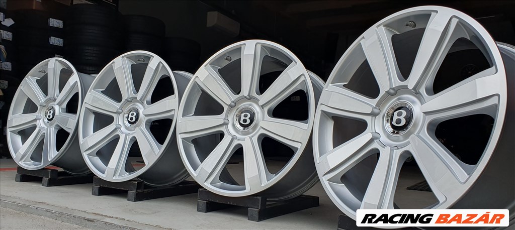 5x112 gyári Bentley alufelni garnitúra 9,5x21" ET:41.    /F148. 9. kép