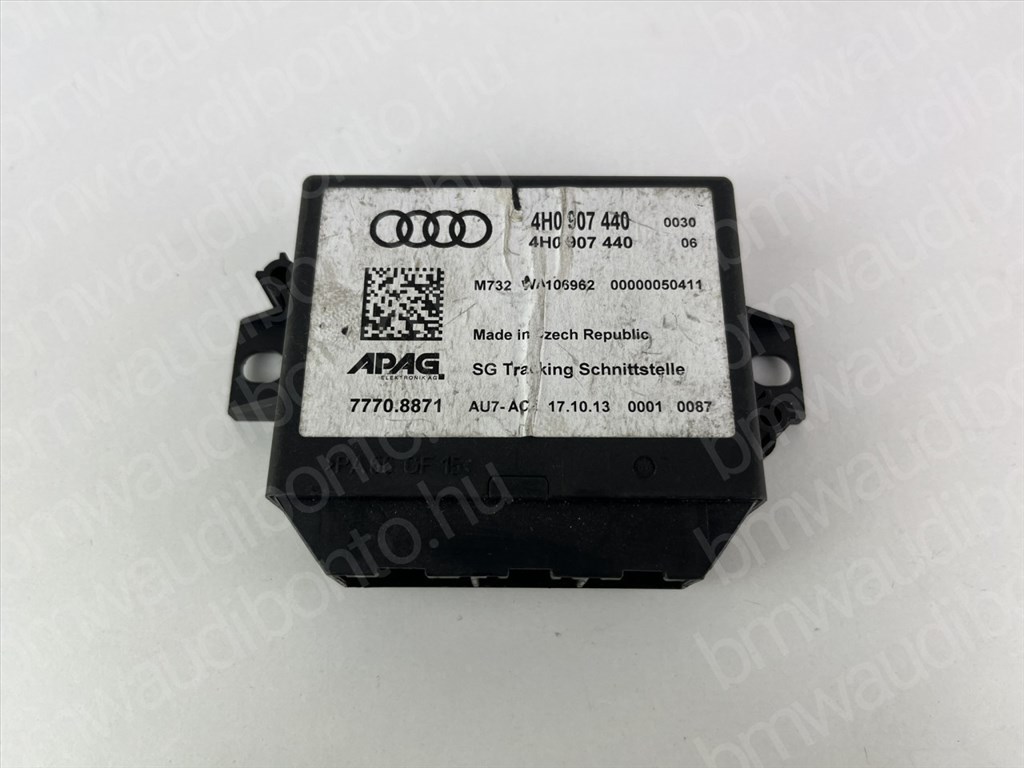 AUDI A6 C7 (4G2, 4GC) GPS vezérlőegység/modul (4H0907440) 1. kép