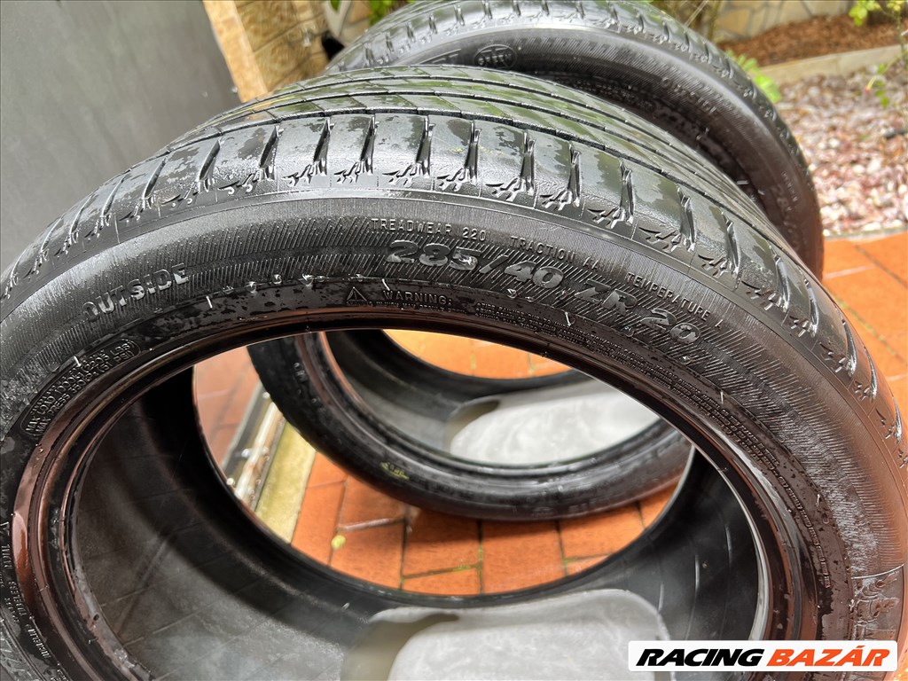  285/4020" használt Michelin nyári gumi ZR 4 db 2. kép