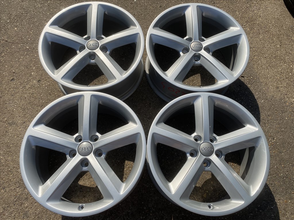4db gyári 18" Audi A6 - A4 - A8 alufelni. (4022) 1. kép