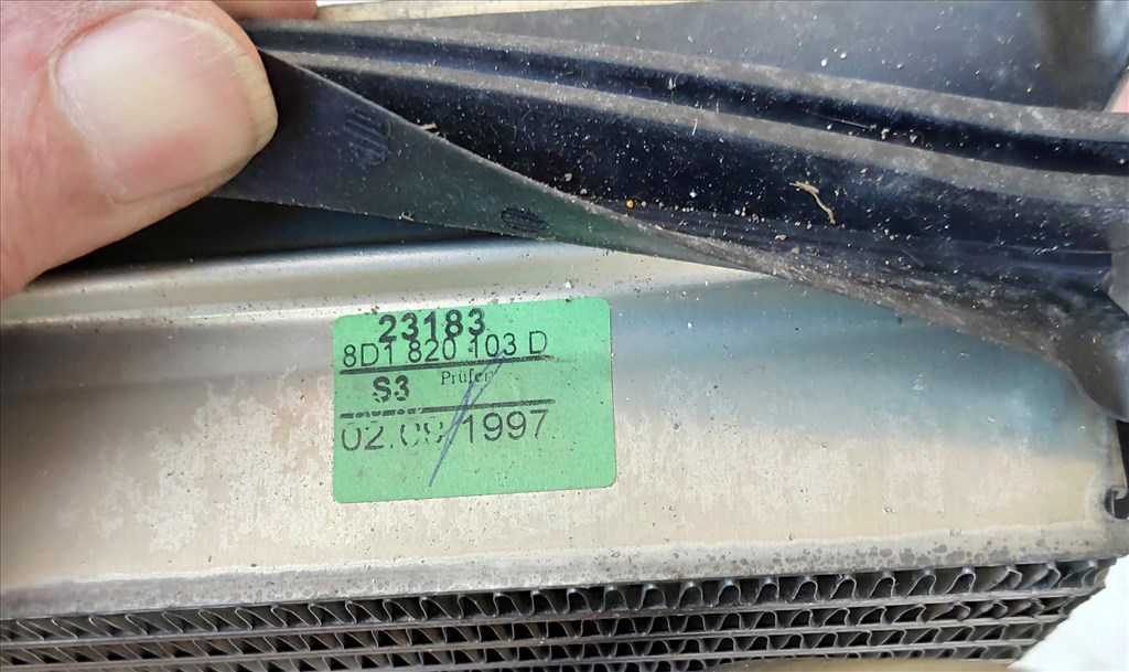 Audi S3 Klíma Alkatrész (8D1820103D) 1997 (bontott 7. kép