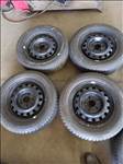 Kia Hyundai 5x114.3-as 15" használt (gyári felni) lemezfelni 195/65 használt téli gumi sxx2