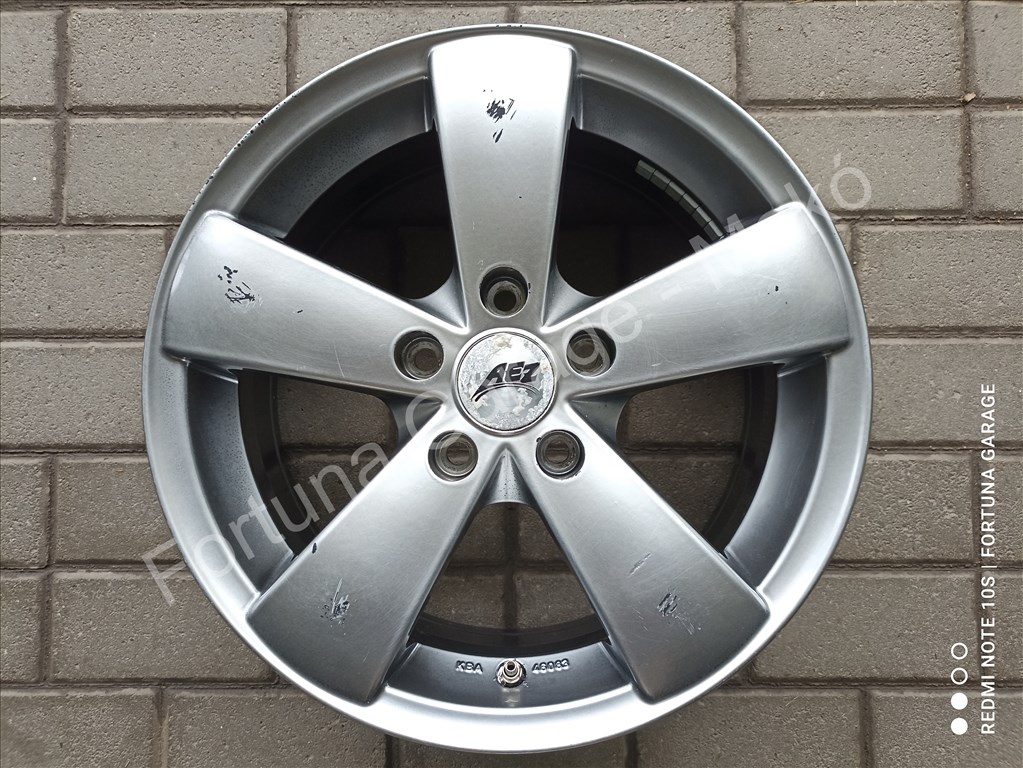5x112 16" AEZ 'Wave' használt alufelni garnitúra 3. kép