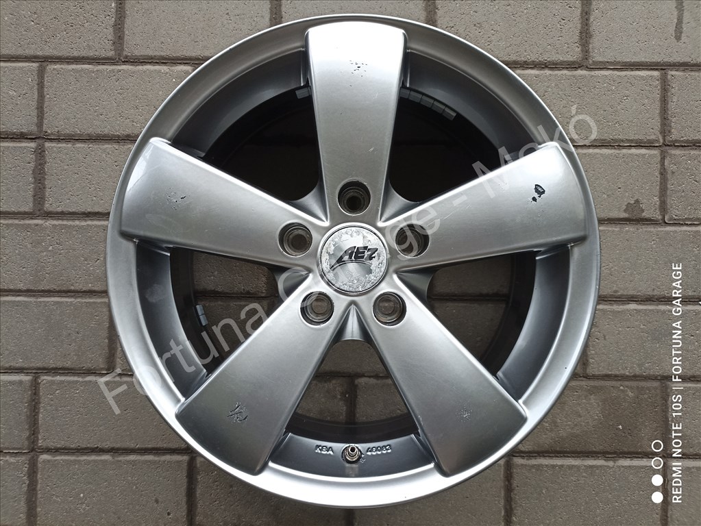 5x112 16" AEZ 'Wave' használt alufelni garnitúra 4. kép
