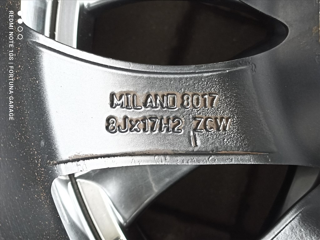 5x112 17" DBV 'Milano' használt alufelni garnitúra 7. kép