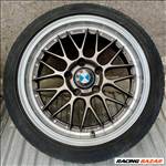 5x120 lyukosztású 17" használt Dotz alufelni, rajta 205/45 használt Goodyear nyári gumi gumi