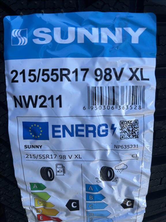 4db 215/55×17″ Sunny téli új gumiabroncs. (3691384) 2. kép