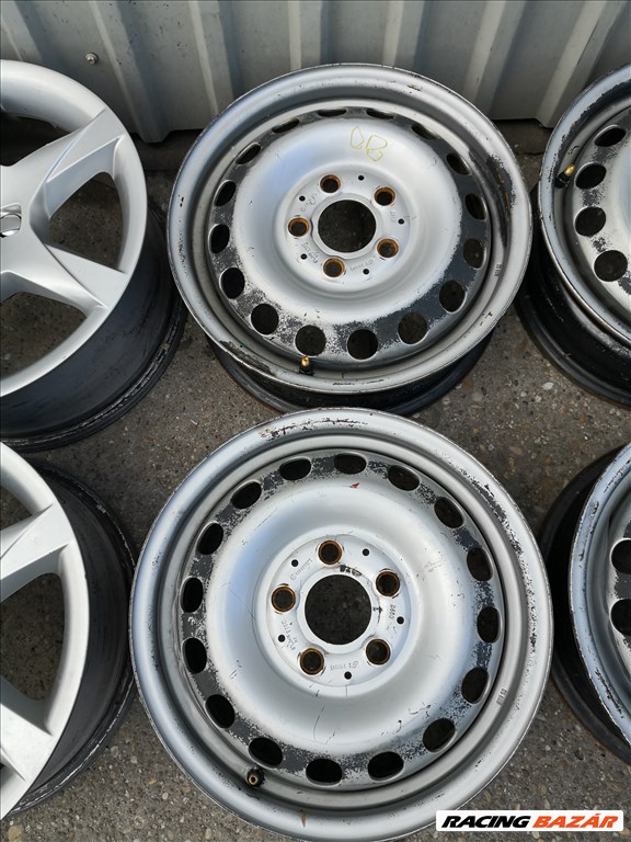 5x112 15 Gyári Mercedes Vito lemezfelni 30000ft a 4db/158/ 1. kép