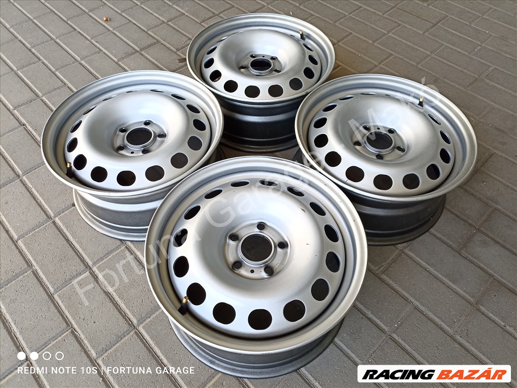 5x108 16" Citroen / Peugeot / Toyota újszerű lemezfelni garnitúra (638) 2. kép