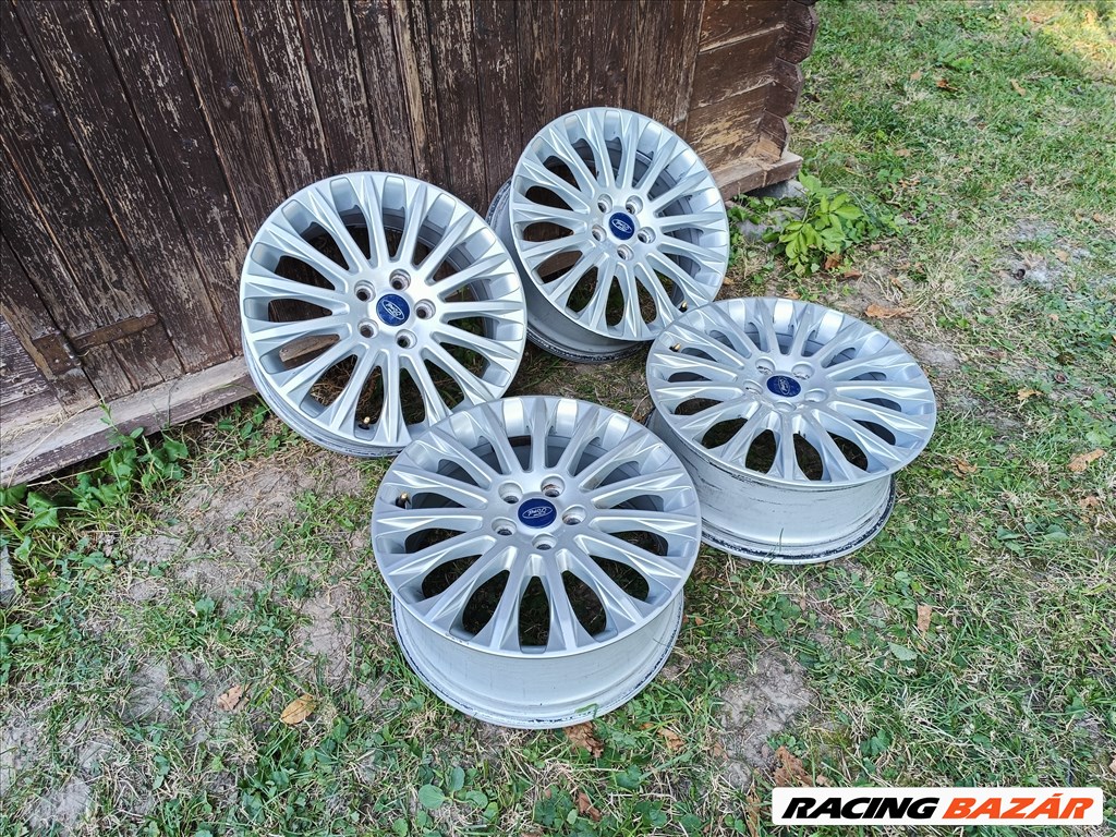  5x108 lyukosztású 7J 17" Ford újszerű (gyári felni) alufelni, szenzorok 2. kép