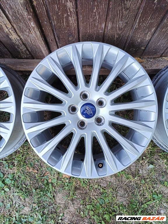  5x108 lyukosztású 7J 17" Ford újszerű (gyári felni) alufelni, szenzorok 7. kép