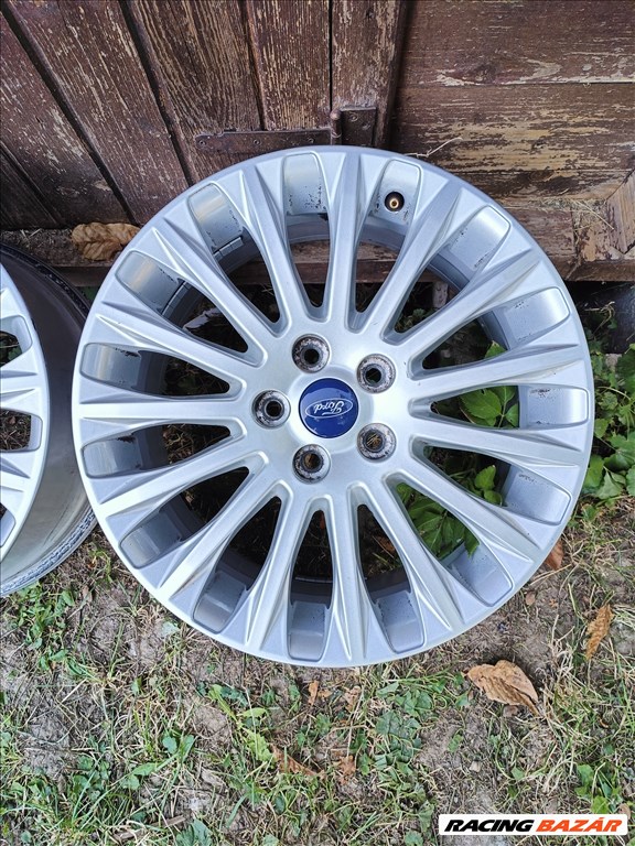  5x108 lyukosztású 7J 17" Ford újszerű (gyári felni) alufelni, szenzorok 8. kép