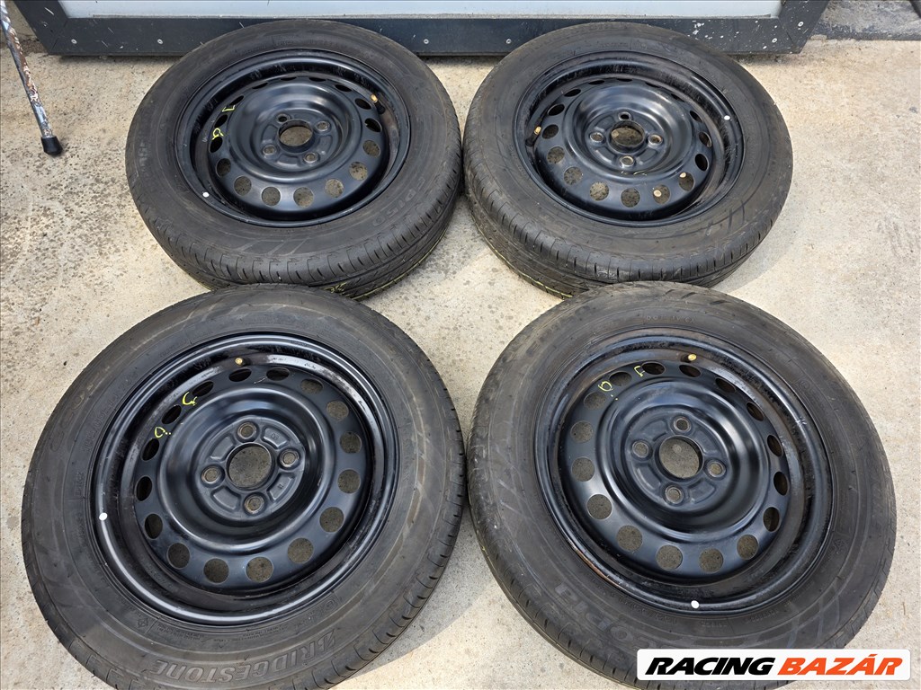 14-es Honda 4 X 100 lemezfelni garnitúra eladó! 2. kép