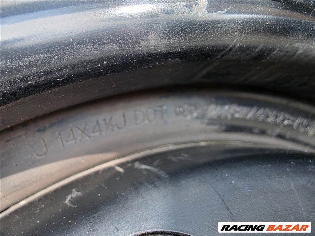 14-es Honda 4 X 100 lemezfelni garnitúra eladó! 3. kép