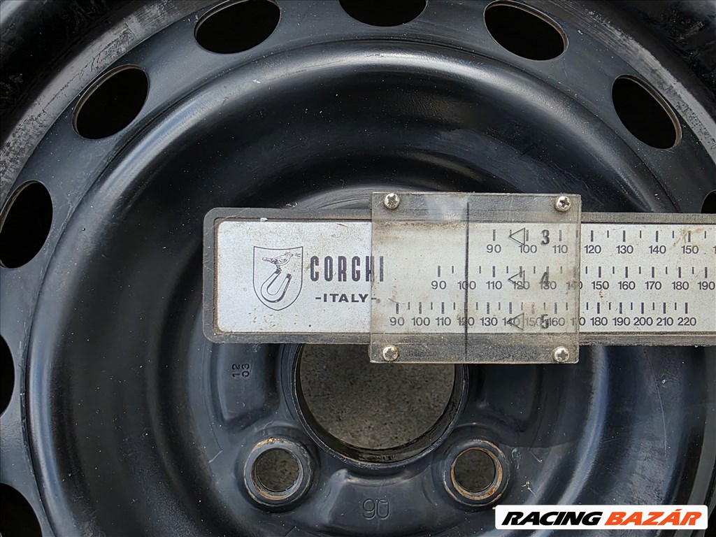 14-es Honda 4 X 100 lemezfelni garnitúra eladó! 4. kép