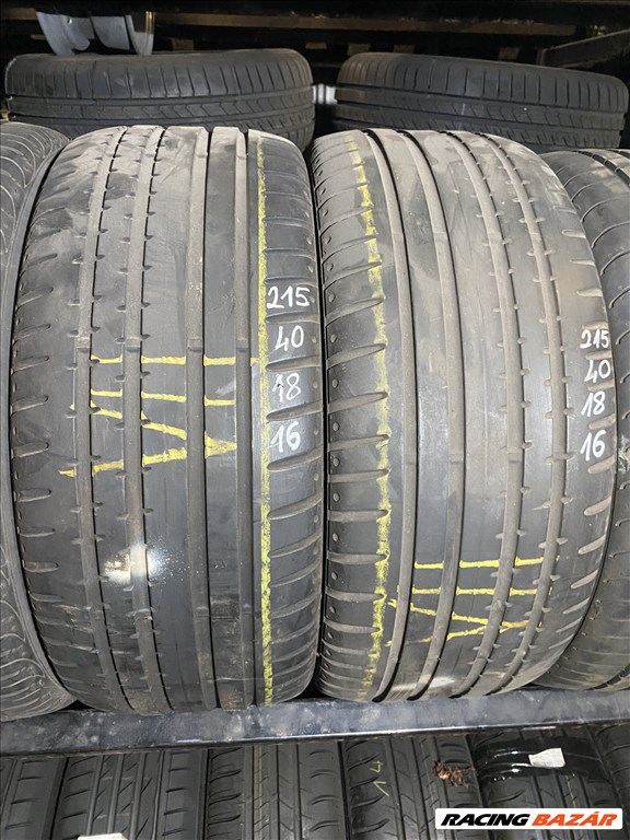 215/40 R18 Continental Sportconatact 2 89W l 5,5mm l 2db l DOT2108 1. kép