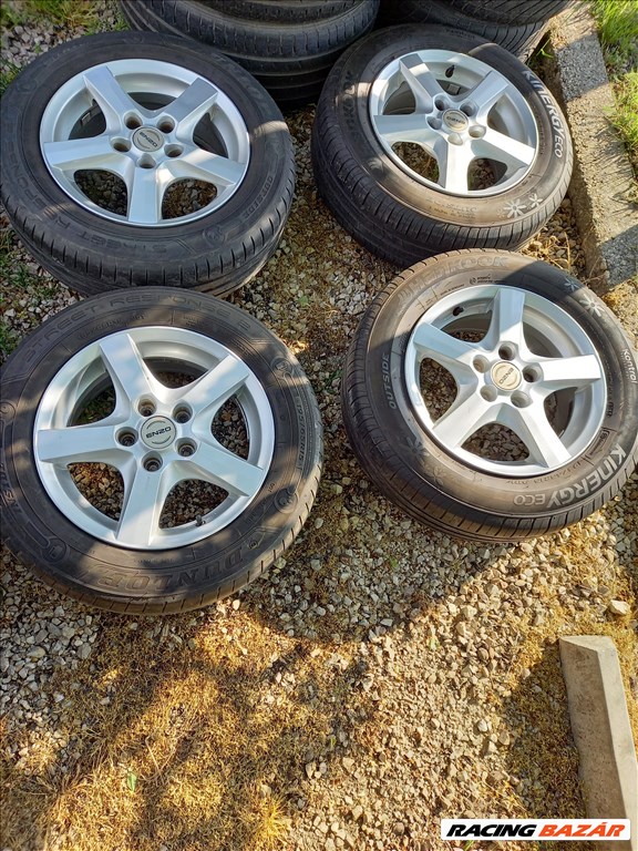 Enzo 5x112 6.5x15 alufelni 195/65r15 haszn hankook nyárigumi sxx4  1. kép