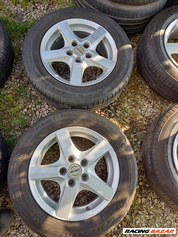 Enzo 5x112 6.5x15 alufelni 195/65r15 haszn hankook nyárigumi sxx4  2. kép
