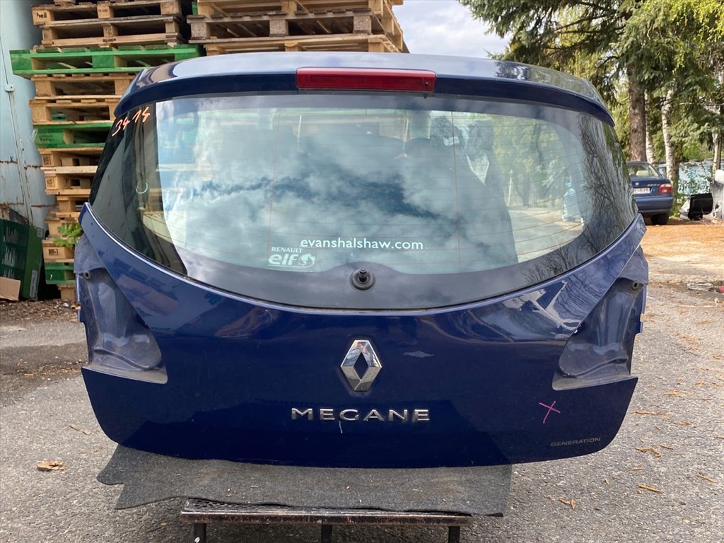 RENAULT MEGANE III Ferdehátú BZ0_ Csomagtérajtó (Részeivel) 2. kép