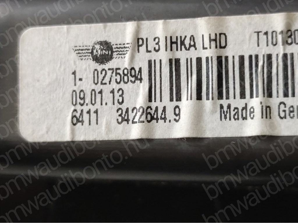 MINI COUNTRYMAN (R60) Fűtőmotor (klímás) (3422644) 3. kép