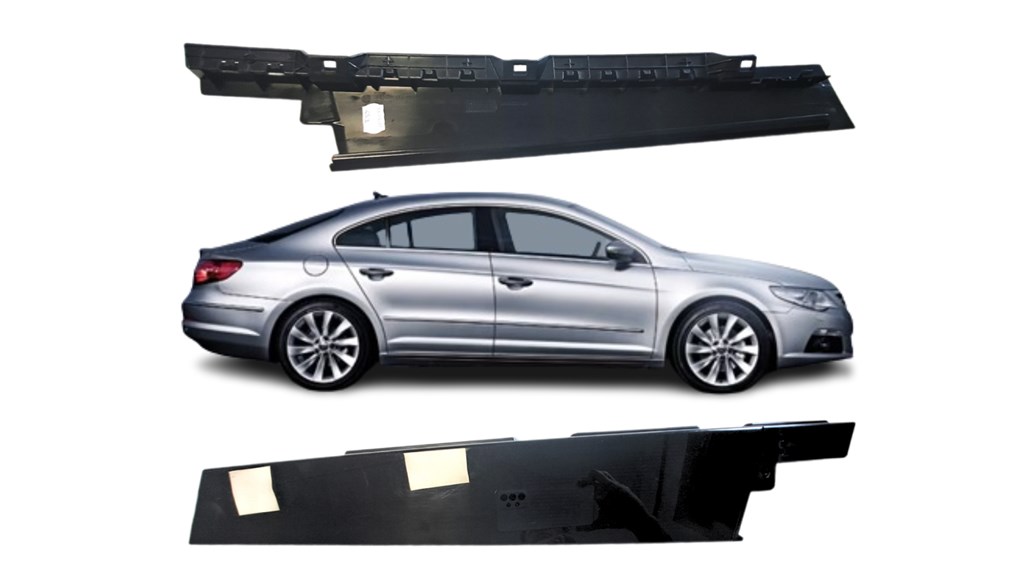 Volkswagen Passat CC jobb első ajtó takaró léc 3g0837902ab041 3c0837902mb 1. kép