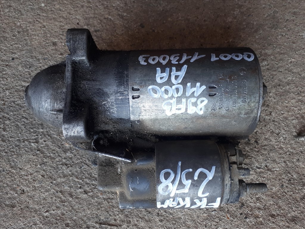 Ford Escort Mk4,, Fiesta Mk3  önindító 89AB-11000-AA, 0001113003 89ab11000aa 1. kép