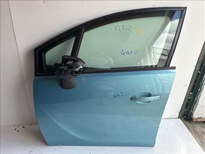 12842 Opel Meriva B Bal első Ajtó Kèk Z21z