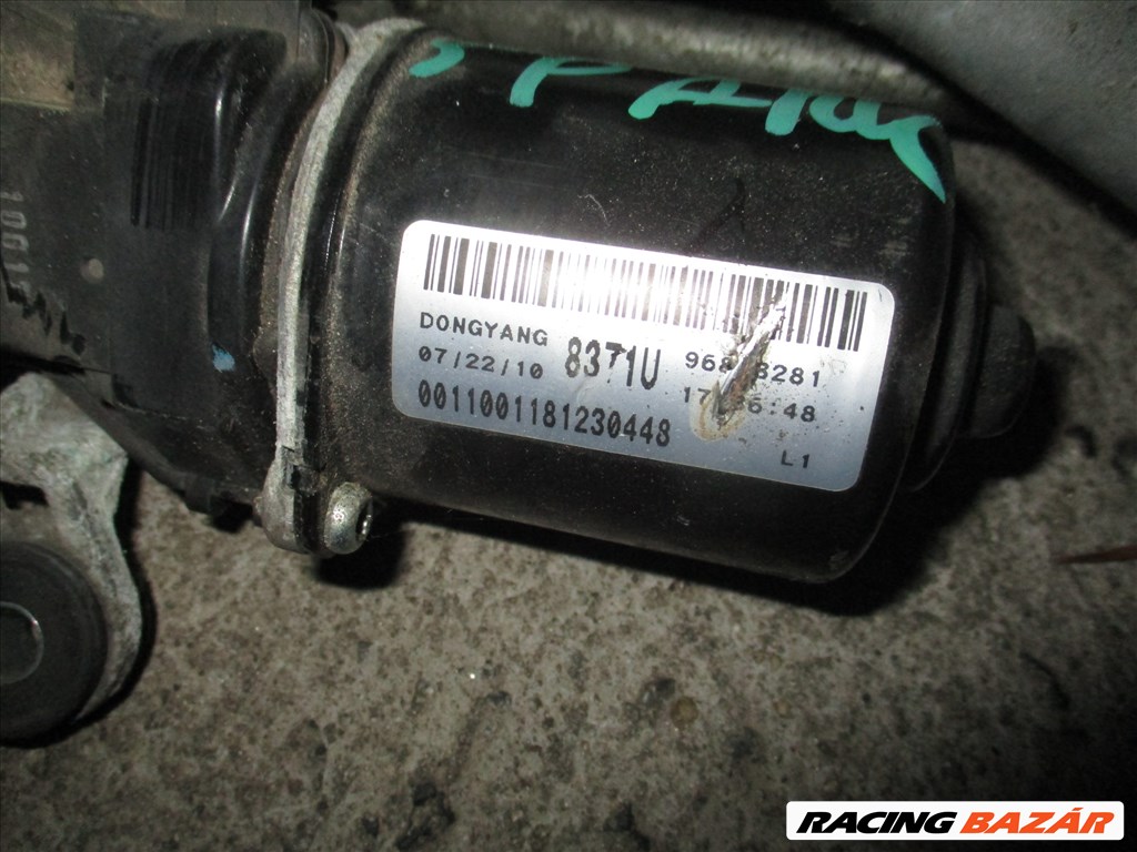 Chevrolet Spark első ablaktörlő motor mechanikával kompletten 2. kép